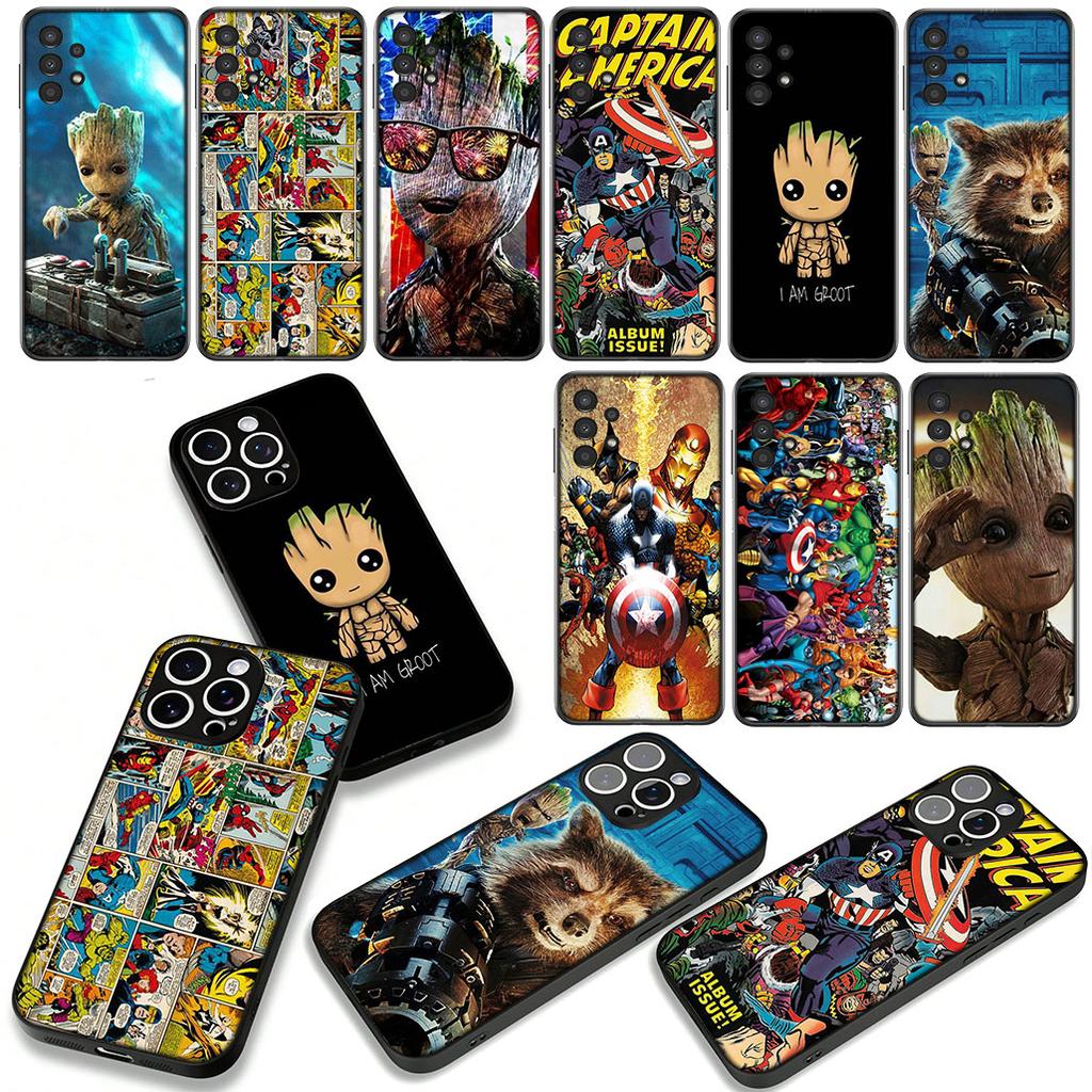 Marvel Guardians of the Galaxy Case for Samsung Galaxy A55 A54 A25 A36 A17 A26 A35 A33 A34 A14 A37 S8 S9 S20 S21 FE S10 Plus