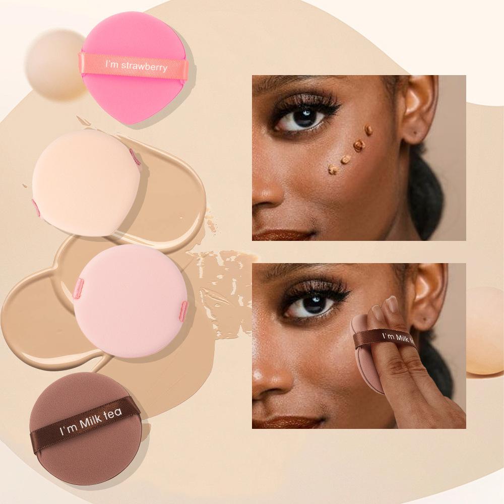 Beauty Powder Puff Can Be Used Both Wet and Dry The Drop-shaped Facial Makeup Egg Is A Beauty Tool with A Mild Texture
