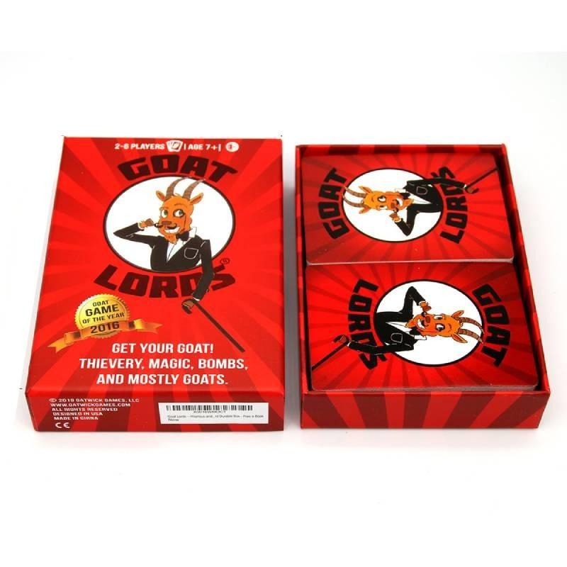 Goat Lords Game Family Fun Card Game With Premium Coated Paper For All Ages