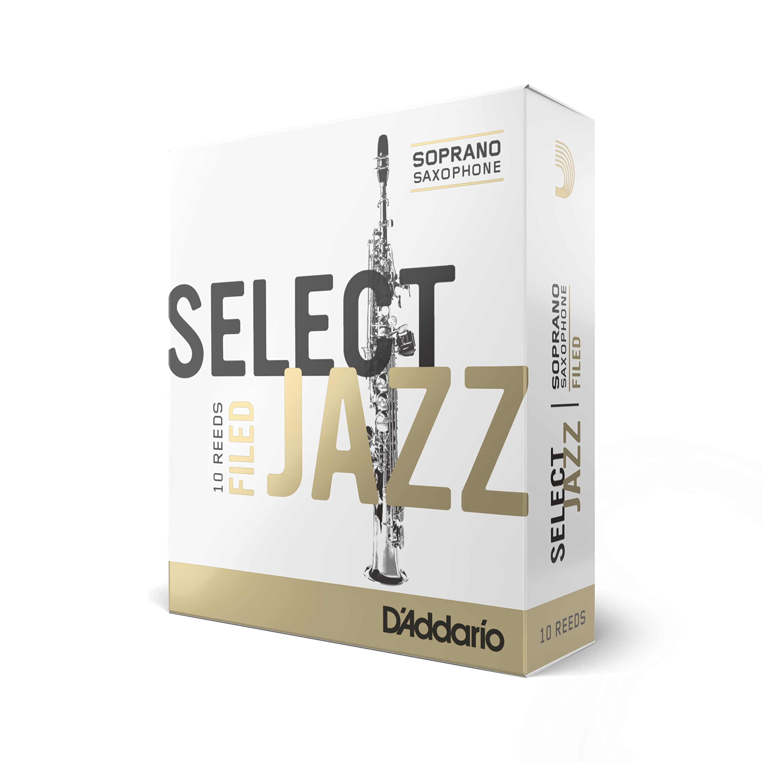 

D Addario WoodWinds SELECT JAZZ FILED RSF10SSX3S [Hardness: 3S] 10 pieces []