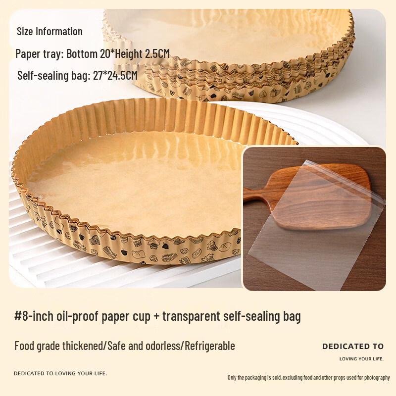 OEING Disposable Baking Paper Trays & Bags