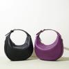 2026 new classic half-moon bag niche design Korean handbag commuter messenger bag women