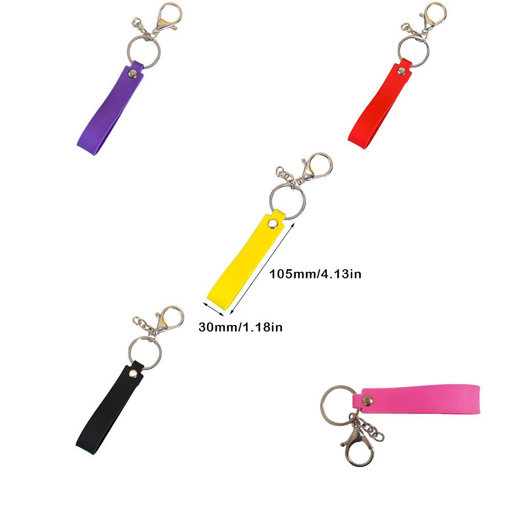 Keychain Lanyard Decorative Purse Bag Hanging Keyring Pendant Portable Key Chain Outdoor School Clasp Holder Handicraft