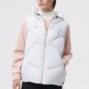 New FILA Athletics Down Vest Women's Raw White A11W141908F-WT