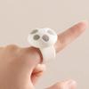 4pcs Anti-static Silicone Anti-collision Door Wall Protector Small Mushroom Collision Ring Bedroom
