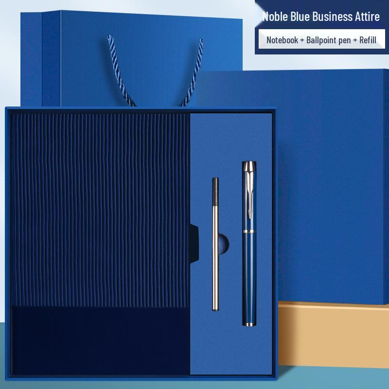 High-End Customizable Office Notebook Gift Set with Logo