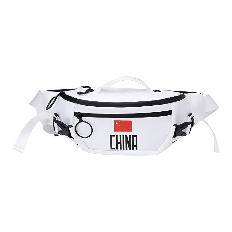 

Anta National Flag Casual Sports Crossbody Waist Bag Unisex bags White 192040141R-2 White