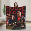 Dr. Gregory House Blankets Quality Warm Soft House MD American Television Bedding Throws Winter Travel Bedroom Funny Bedspread