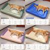 Pet Cozy Dog Bed With Oxford Cloth For All Seasons And Breathable Comfort For Small To Large Dogs