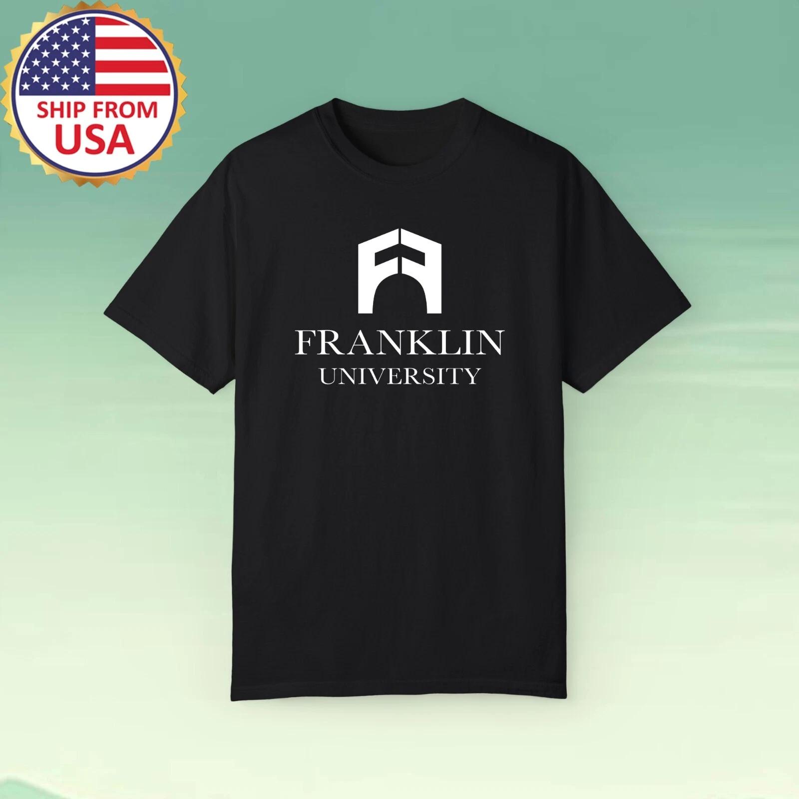 Franklin University Men s Black Size S-5XL 4XL