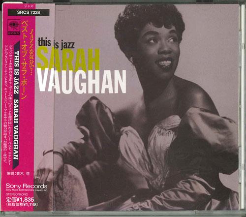 

CD SARAH VAUGHAN - Best Of Sarah Vaughan SRCS7228 Japan Jazz Used