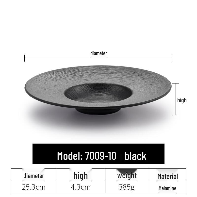 Zhebu Melamine Salad and Soup Bowl