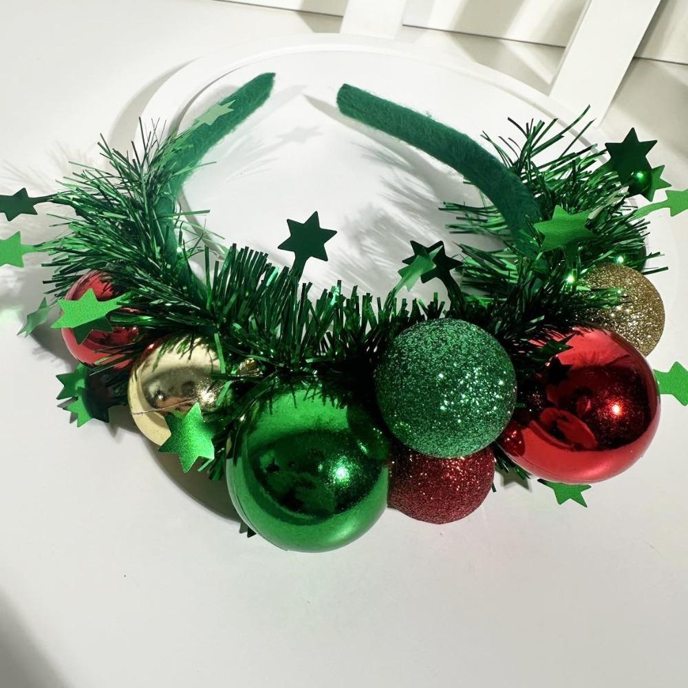 Colored Balls Party Headband Performance Holiday Hair Accessories  New Year Gifts