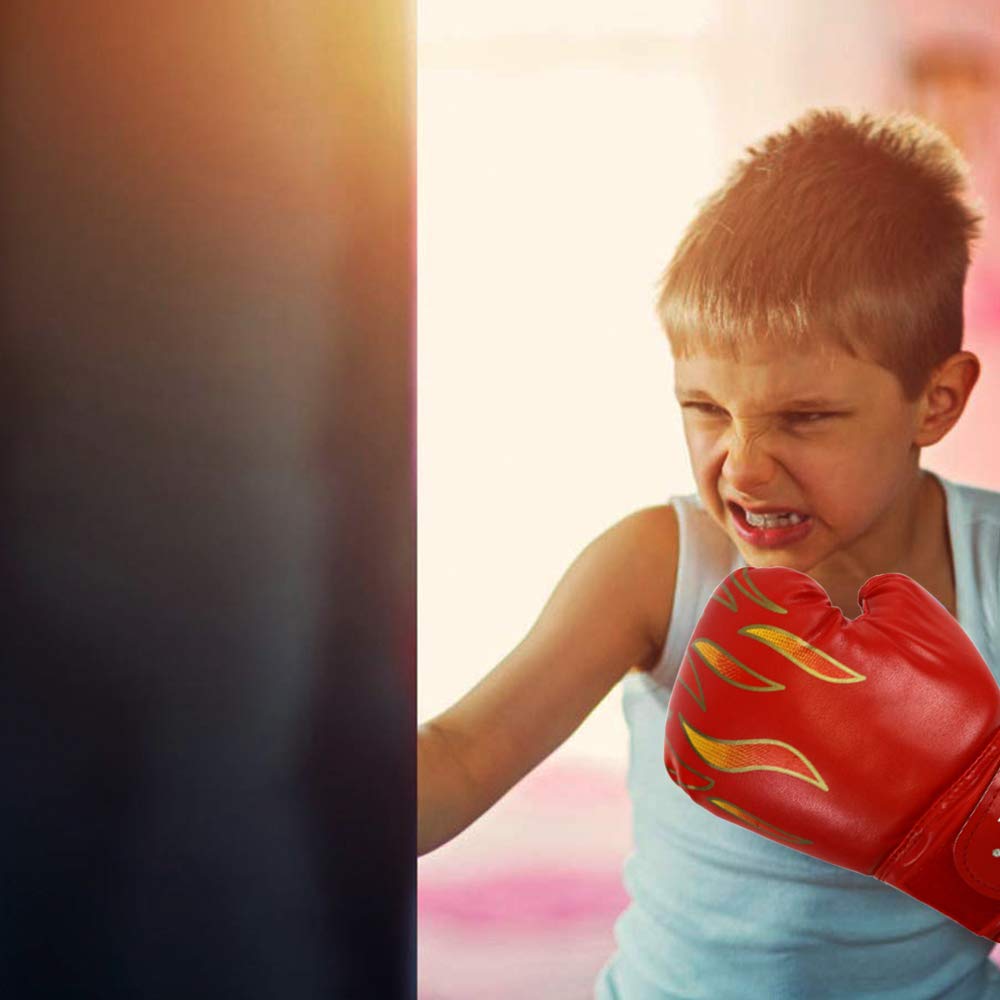 Dinos Parent and Child Boxing Gloves (for Children) + Mitts (for Adults) Set, Sturdy