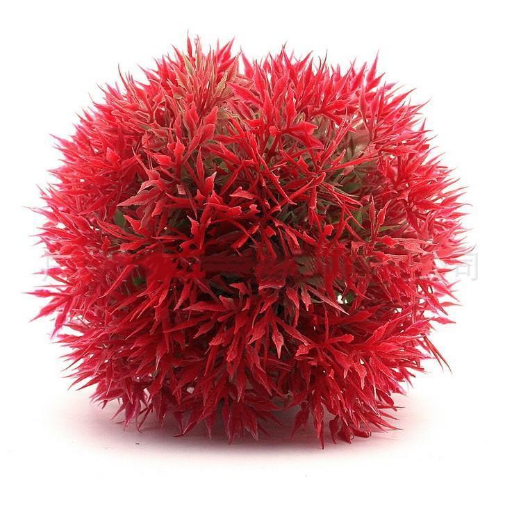2025 Artificial Aquatic Plastic Plants Aquarium Grass Ball Fish Ornament Aquarium Ornamental Chlorella Prospects Grass For Decor