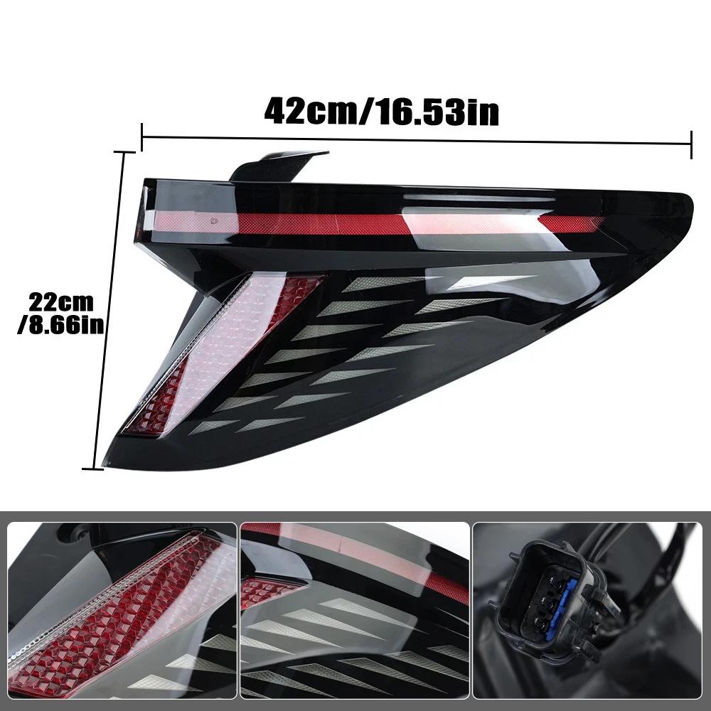 High-Quality Tail Light Assemblies for Hyundai Tucson 2021-2023: Left & Right Rear, Anti-Collision