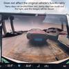 Clear Imaging Car Backup Camera Rain Cover Guard Scratch Resistant ABS Construction Rainproof Universal Application