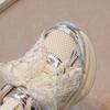 Girls Sports Shoes Princess Style Children Sneakers Thick Soft Sole 2025 New Fashion Kids Running Shoes Mesh Bows Sweet Cute