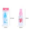 Kunststoff-Sprühflasche für die Reise im Auto, kleine Sprühdose, Make-up, Parfüm, Unterflasche, tragbare transparente 30-ml-Sprühflasche