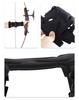 Archery Arm Kyudo Arm Forearm Adjustable Archery Finger Recurve Bow for Competition and Black [2-Piece Set] Guards, Guards, Protectors, Gloves,