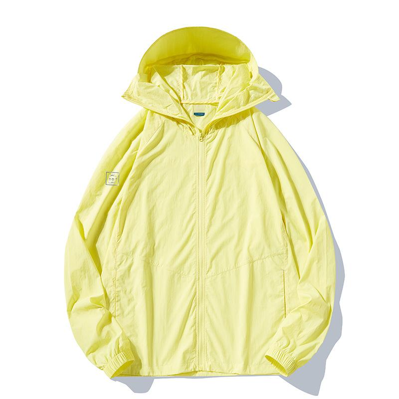 

Солнцезащитная куртка для мужчин и женщин upf50 + дышащая и прохладная одежда для рыбалки с солнцезащитой летняя уличная одежда для верховой езды быстросохнущая одежда для кожи 6XL лимонно-желтый