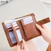 RFID blocking women wallet pu leather large capacity zipper credit card holder purse wallets