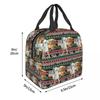 Mens Womens Cousin Eddie Insulated Lunch Bag for Kids School Cooler Thermal Food Box Tote Portable Lunch Boxes Container