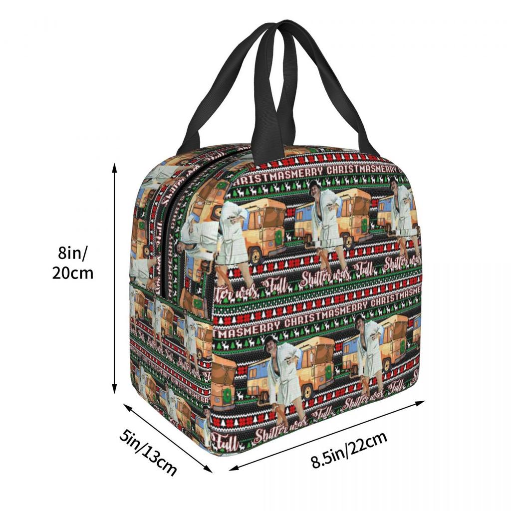 Mens Womens Cousin Eddie Insulated Lunch Bag for Kids School Cooler Thermal Food Box Tote Portable Lunch Boxes Container