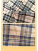 Imitation Linen Breathable Summer Plaid Fabric for Shirts and Dresses