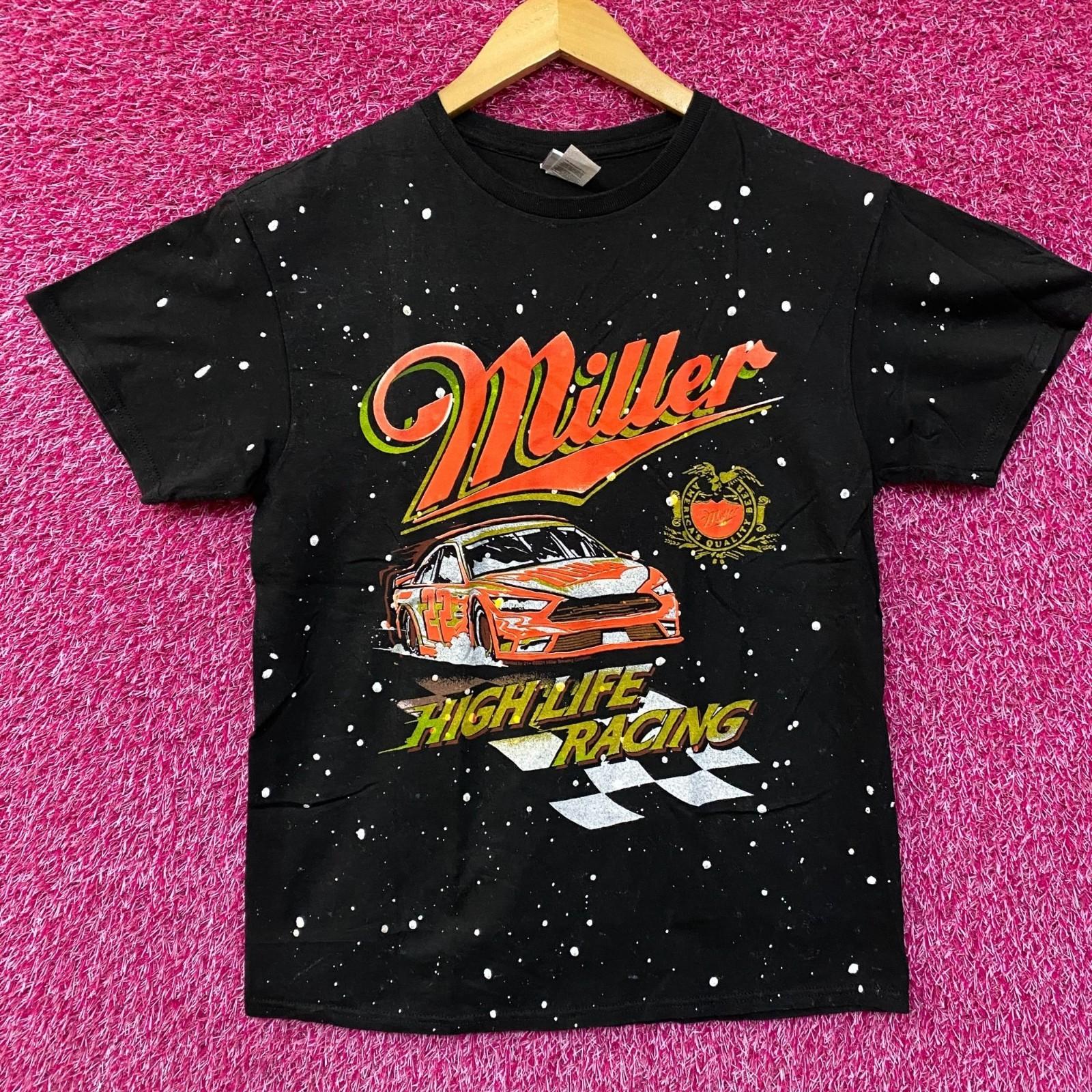 

Junkfood Miller HighLife Racing Graphic Design T-Shirt Small XXXL