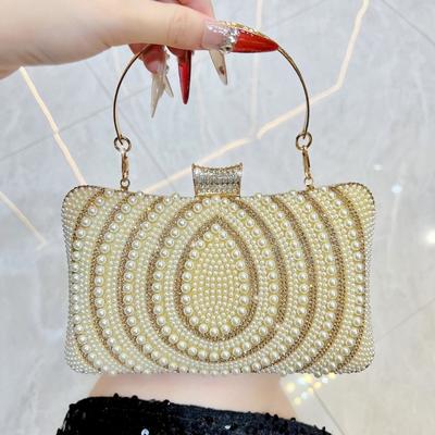 Fashion Handbag - Rhinestone Evening Bag - Formal Evening Dress Bag - Versatile Handbag for Women with Elegant Style