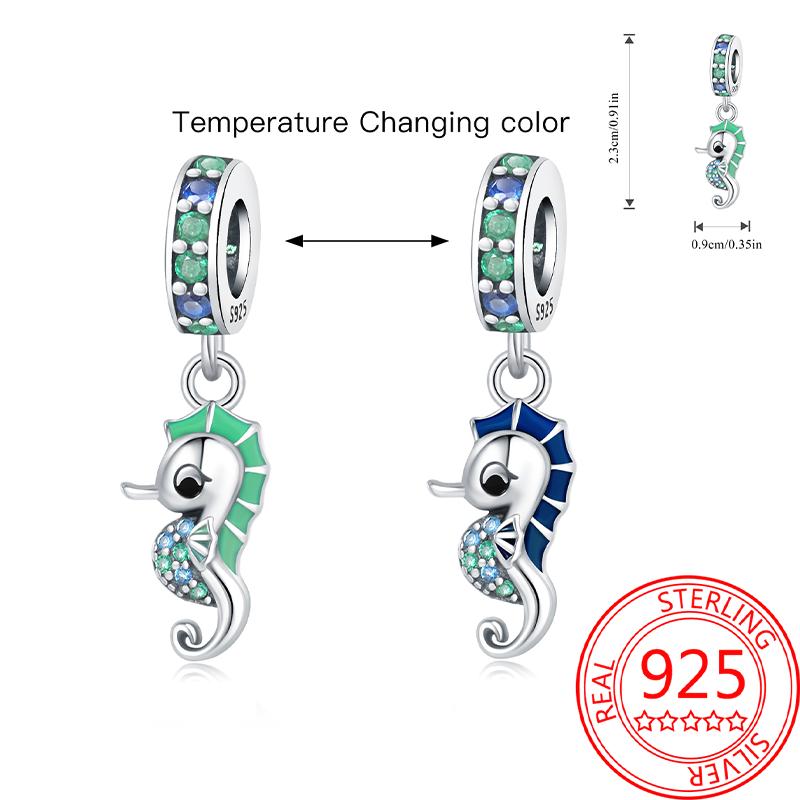 Summer Copper Sea World Kingdom Charm Pendant Beads Fit Charms Original Bracelet For Women Jewelry Making