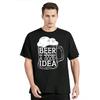 2024 Fashion Beer DAY Graphic Y2k Tshirt Men's Clothing Oversized T-shirt New Summer Casual Fashion Tshirt  O-neck Tops