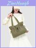 Fashion Plaid Tote Bag With Nylon Material For Casual Daily Use Womens Street Style