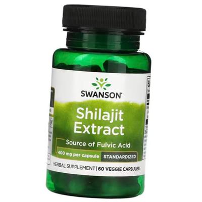 Extrakt mumio, Shilajit Extract Standardizovaný 400, 60 veg kapslí (71280191)