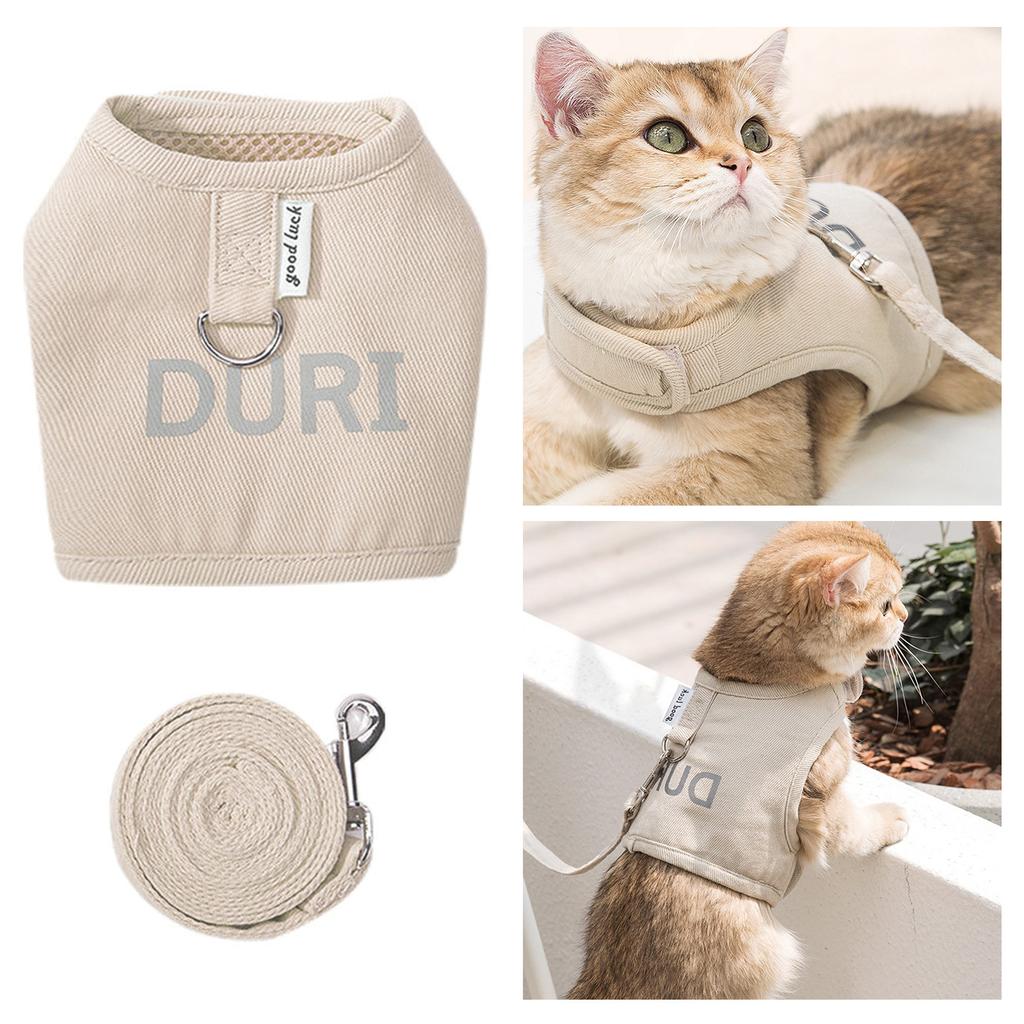 Adjustable Length Pet Chest Back Traction Rope Soft Cute out Walking Dog Rope Sturdy Buckle Pet Harness for Dog Product