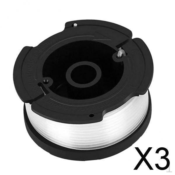 

2xBrushcutter / Strimmer /Trimmer Nylon Cord Line for Series , White, 3 Pcs