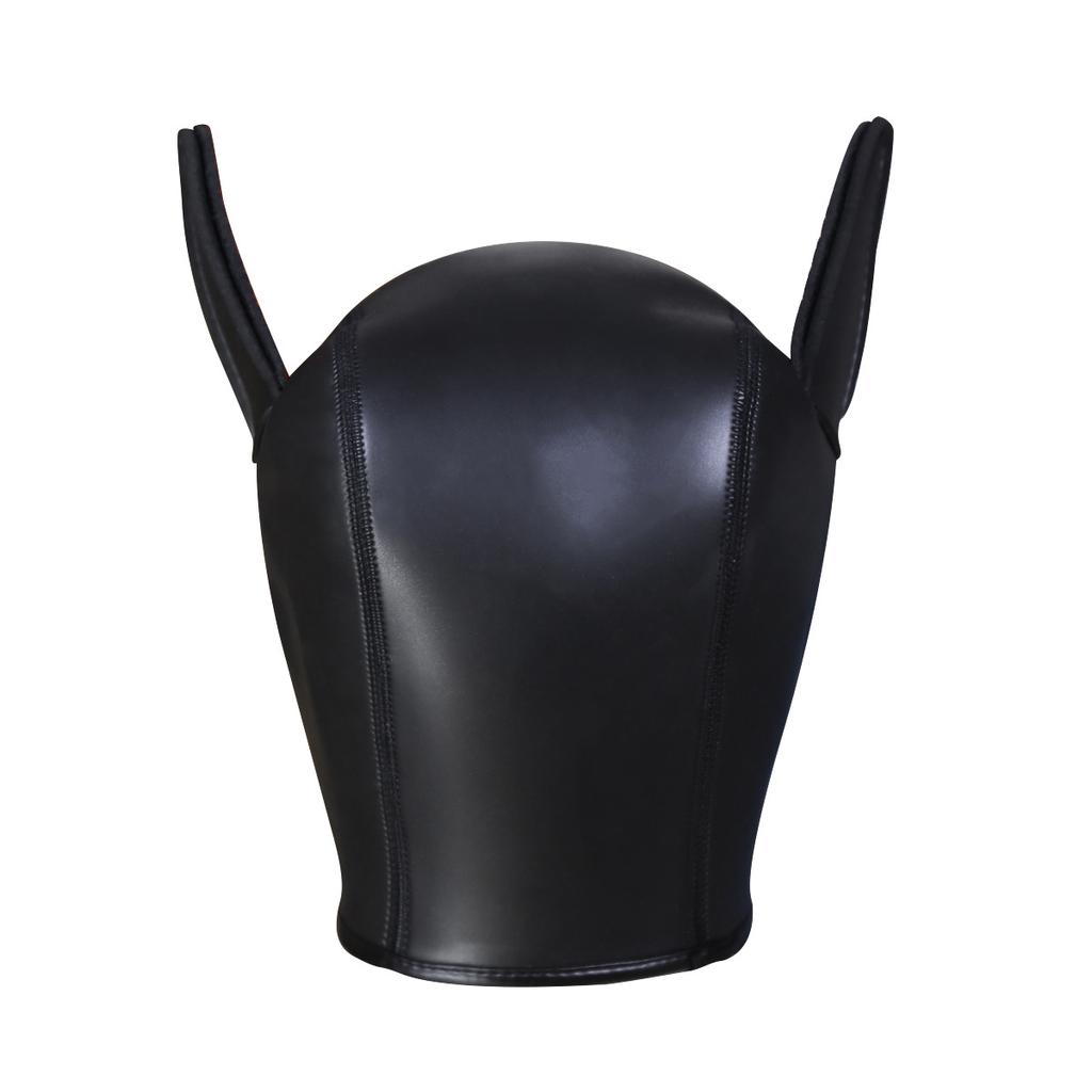 BDSM Sex Mask Hračky pro dospělé Fetiš Sex Toys Slave Headgearleather Pes Head Masked Cosplay