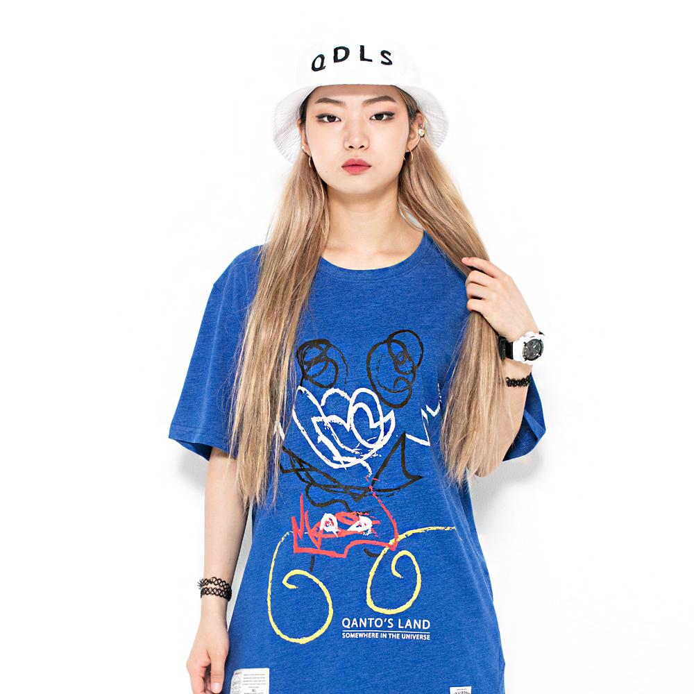 Сколько Rocos Сколько Land_Tee_Blue Blue/L