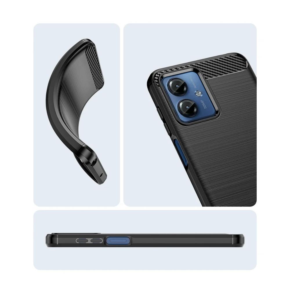 Shock Resistant Protective Phone Case for Motorola G13 G23 G53 G73 G32 G42 G62 Soft Cases Covers Textured Business Full Protection Cover