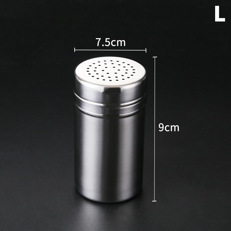Multipurpose Stainless Steel Seasoning Jar Salt Sugar Bottle Kitchen Gadgets Spice Pepper Shaker Spice Jar Toothpick Holder