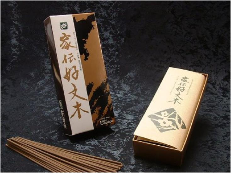 Baieido Incense, Family Tradition Kobunki, Short, Small Size, Loose Pack
