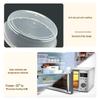 WS 2500ml Disposable Round Food Containers with Flat Lids (90 Sets)