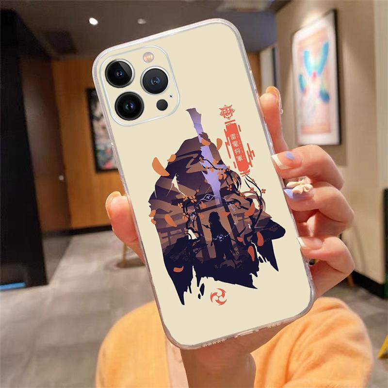 

Phone Case For iphone 17 Pro Max Air 16 15 14 13 Pro Max 15 16 Pro 15Plus Anime Genshin Impact iPhone 17