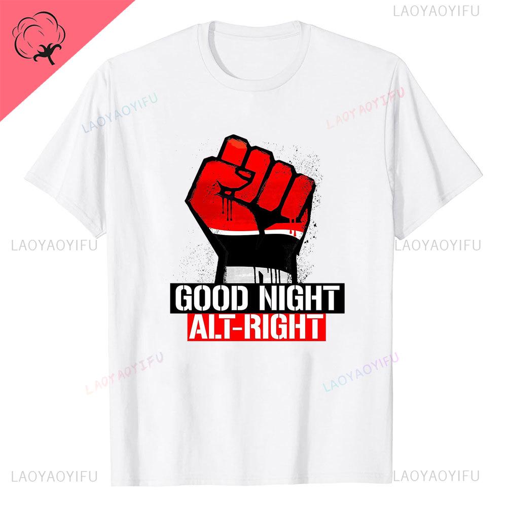 2025 New Arrival LE Good Night Left Side TShirt Men and Women Tee for Young Age and Middle Age Male and Lady Summer Popular Tops