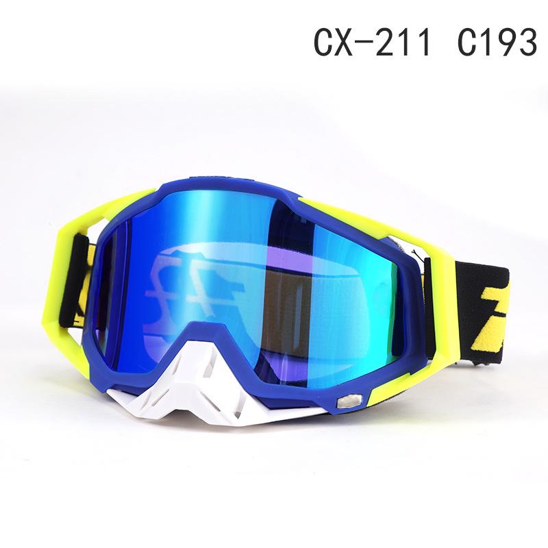 Gafas de Moto y Esquí a Prueba de Viento Transfronterizas: 100% Todoterreno, Equitación al Aire Libre y Protección para Descenso