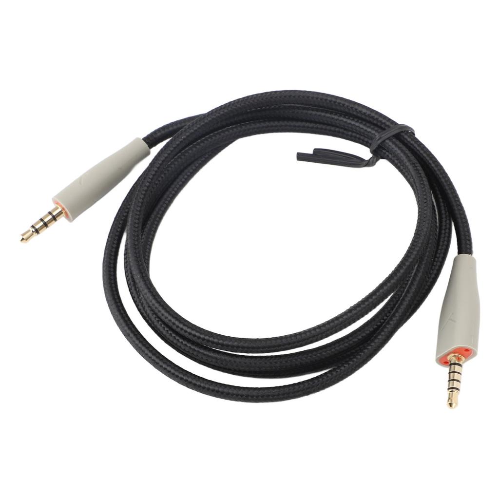 Headset Cable 3.5mm OFC Replacement for MMX100 Headphone Plug and Play PC Computer Accessories 1.2m Gray