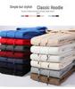 2025 Autumn/Winter Retro Hooded Oversized Fleece Sweatshirt