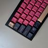 Original Red Samurai PBT Dye-Sublimated Keycaps: Cangjie, Arabic, Korean, German, French, Russian, Minority Languages
