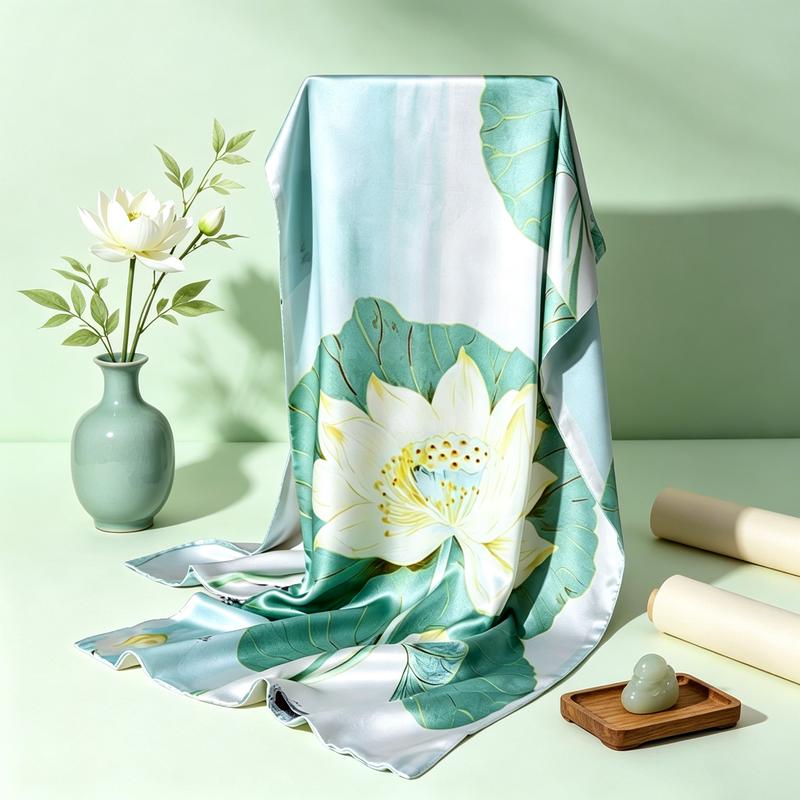 Hangsilu Women's Mulberry Silk Scarf